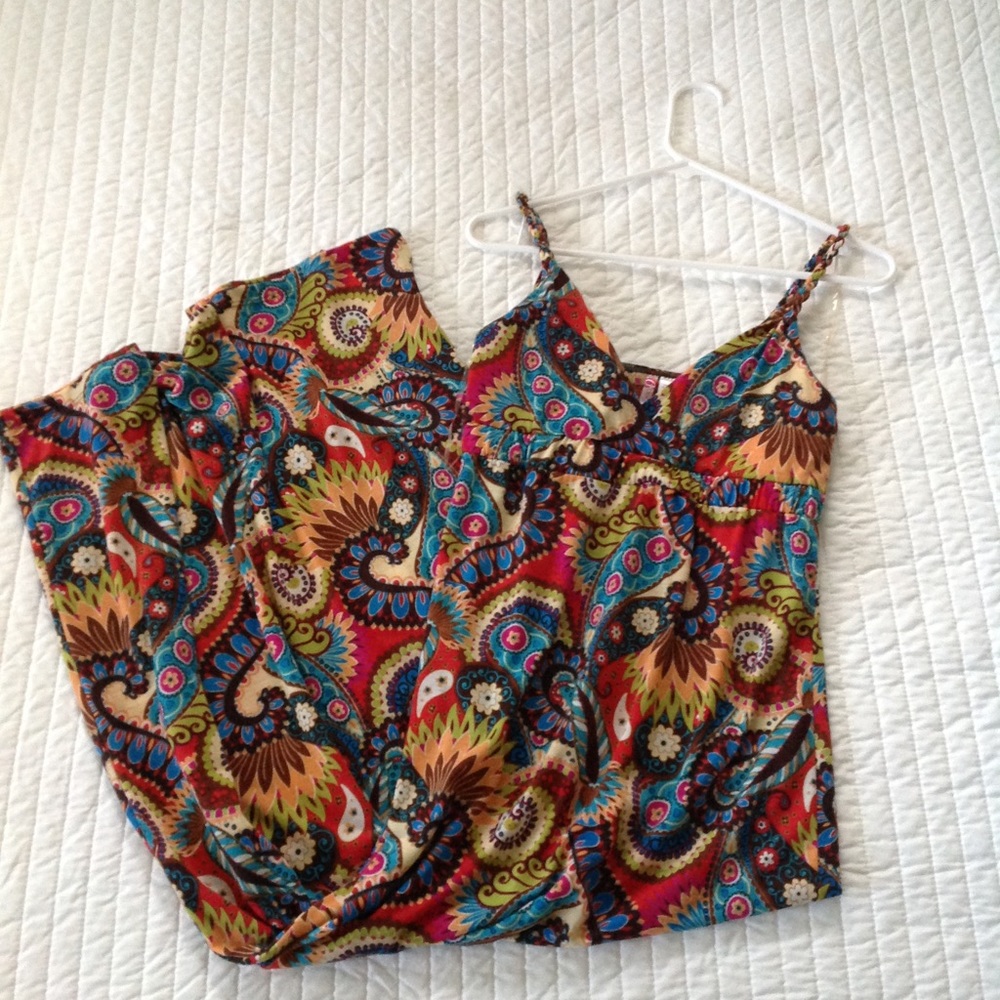 Multi Colored Maxi Dress